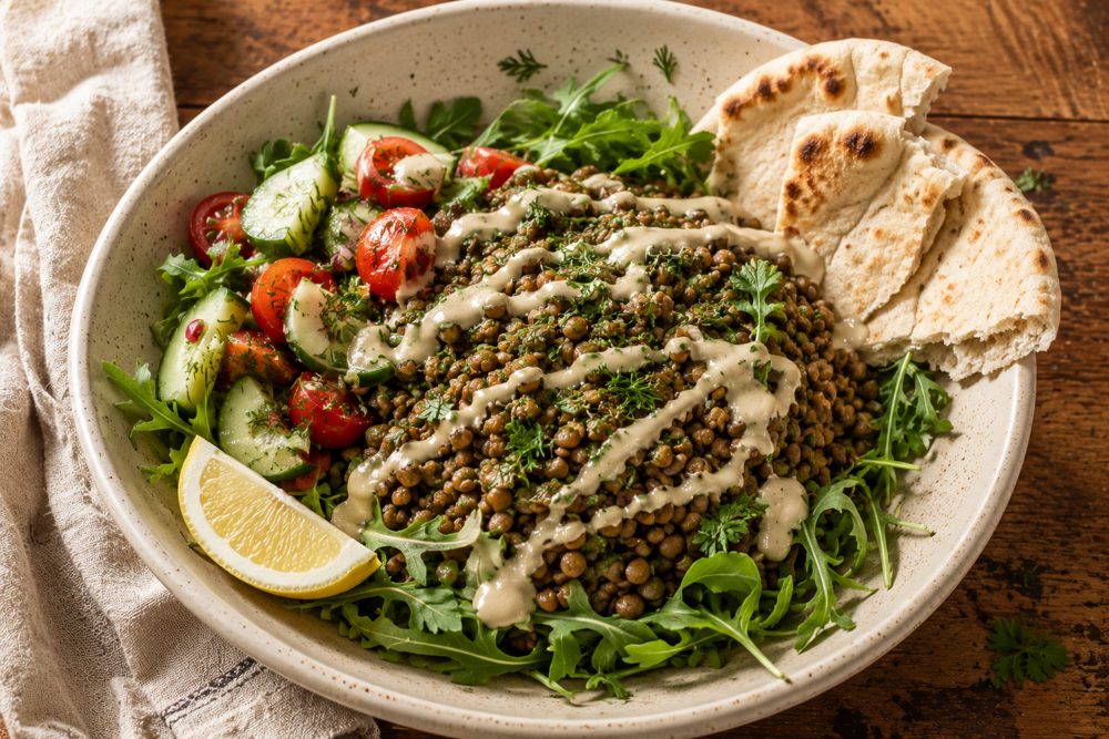 Herbed Lentil Bowl