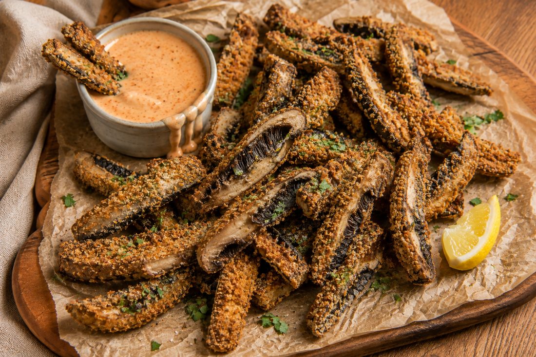 Portobello Mushroom Fries