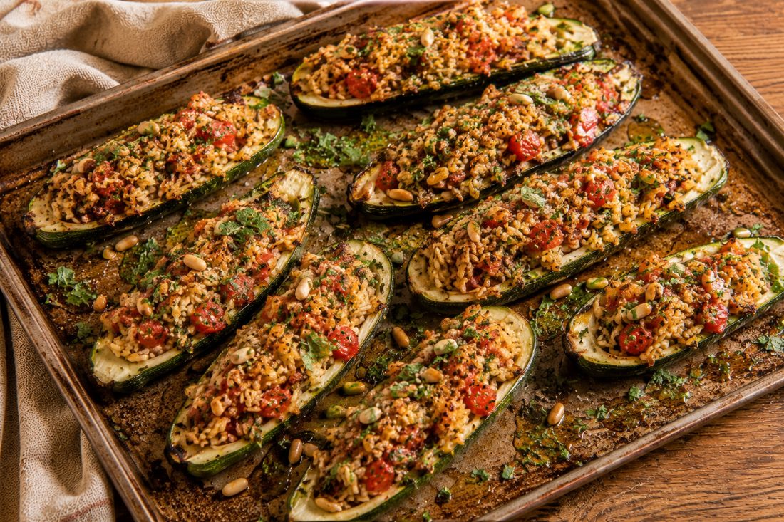Stuffed Zucchini